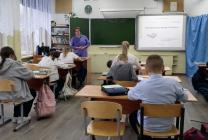 Урок русского языка в 5 классе